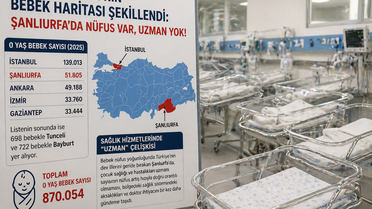 Türkiye’nin bebek haritası açıklandı: Şanlıurfa ikinci sırada