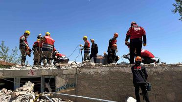 Uşak'ta Deprem Tatbikatı