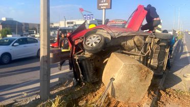 Bandırma'da Tek Taraflı Kaza: 1 Kişi Kurtarıldı