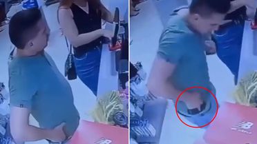 Belindeki tabancayı düzeltirken hem kendini hem kasiyeri vurdu