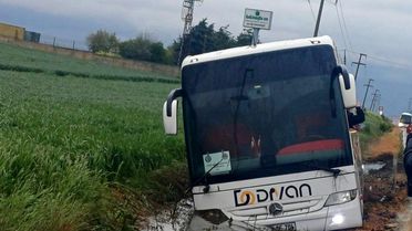 Tekirdağ'da Otobüs Kazası: 1 Yaralı