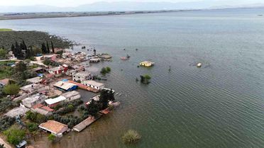 Reyhanlı Barajı'nda Su Seviyesi Artınca İki Köy Sular Altında Kaldı