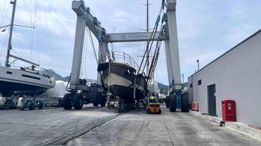 Bodrum'daki Yangın Sonrası Motoryatlar Çıkartıldı