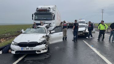 Şanlıurfa'da feci kaza: 2 ölü, 2 yaralı