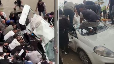 Gaziantep ile Şanlıurfa'yı sağanak ve şiddetli fırtına vurdu