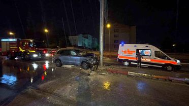 Karaman'da Trafik Kazası: 1 Yaralı