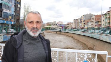 Oltu Çayı'nda Su Seviyesi Yükseliyor