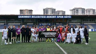 Şahinbey Ampute Futbol Takımı'ndan 4-0'lık Galibiyet