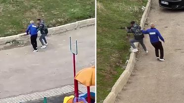Sosyal medya hesabı açan eşine kızdı, kayınpederinin evine ateş etti