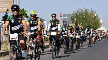 2. Göbeklitepe Bisiklet Festivali’nde 250 sporcu pedal çevirdi