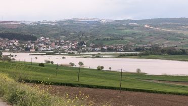 İnegöl'de Baraj Alanları Su Altında Kaldı