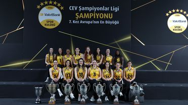 CEV Şampiyonlar Ligi şampiyonu VakıfBank için medya günü düzenlendi / Haber eklendi