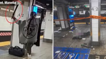Dehşet saçan palalı saldırganı polis kurşun yağdırarak etkisiz hale getirdi