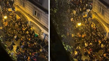 Galatasaray ve Amedspor taraftarı burun buruna! Polis zor ayırdı, küfürler havada uçuştu