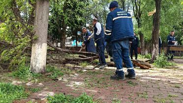 Gaziantep'te fırtına sonrası yaralar sarılıyor