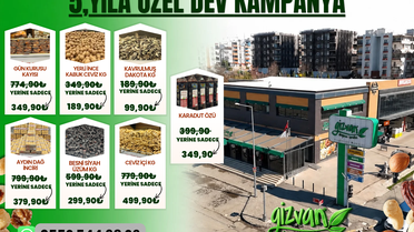 Gizvan’dan 5. Yıla Özel Dev İndirim
