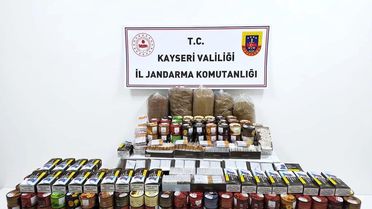 Kayseri'de Kaçak Tütün Operasyonu