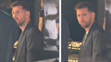 Kendisini kayda alan kadınları fark eden Messi'nin tepkisi dikkat çekti