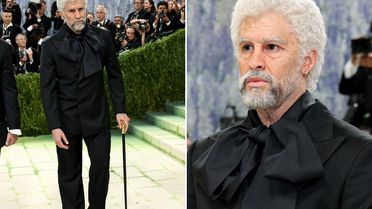 32 yaşındaki Bad Bunny, Met Gala'da yaşlı bir adama dönüştü