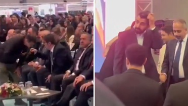 AK Parti İl Başkanı sahneye çağrılırken anons krizi! Bakan Yardımcısı, anında müdahale etti