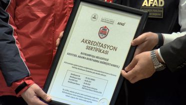 İstanbul'da AFAD Töreni
