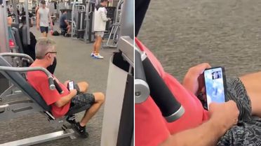 Spor salonunda skandal görüntü! Kadınları gizlice kayda aldı