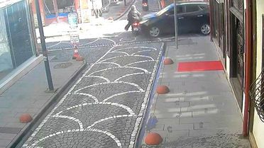 Tokat'ta Motosiklet ve Otomobil Çarpıştı