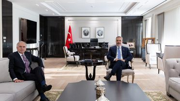 Fidan, BM Temsilcisi ile Ortadoğu'yu Görüştü