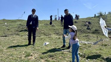 Pazaryeri'nde Uçurtma Şenliği Rüzgarı