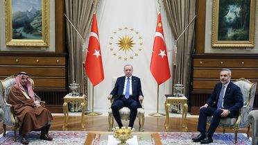 Erdoğan, Suudi Arabistan Dışişleri Bakanı'nı kabul etti