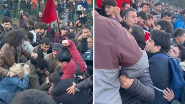 ODTÜ'deki bahar şenliğinde öğrenciler tekme tokat kavga etti
