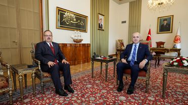 Kurtulmuş, Vali Canbolat'ı Kabul Etti