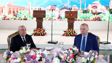 Cumhurbaşkanı Erdoğan'dan Cezayir Cumhurbaşkanı Tebbun'a Devlet Nişanı