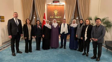 Barış Anneleri TBMM'de AK Parti'yi Ziyaret Etti
