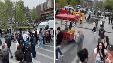 Beşiktaş İskelesi'nde karşılaştığı husumetlisini palayla kovaladı, polis ateş açtı: 4 yaralı