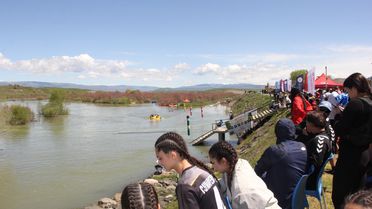 Bingöl'de Rafting Şampiyonası Başladı