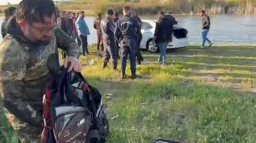Kızılırmak Nehri'ne Düşen Araç Kurtarıldı
