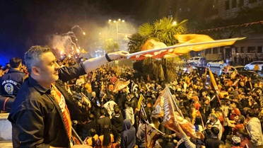 Zonguldak'ta Galatasaray Coşkusu