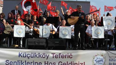 Ayvalık Teferic Şenlikleri'nden türküler yükseldi