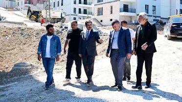 Başkan Taşkın, Taştepe rezerv alanında incelemelerde bulundu