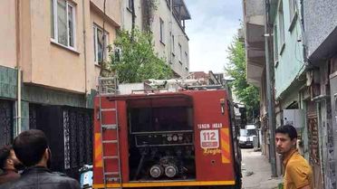 Bursa'da yangın paniği