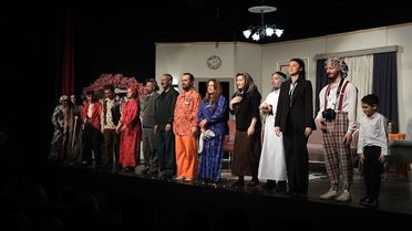Erzurum Şehir Tiyatrosu 'OrganiYasyon Helvayı Yedik' oyunu ile türkiye turnesine hazırlanıyor