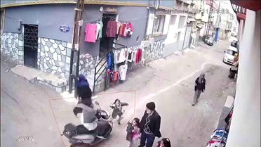 Gaziantep'te Motosiklet Kazası: Küçük Kız Yaralandı
