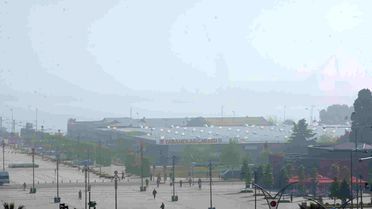 Samsun'da Pus ve Sis Etkili Oldu