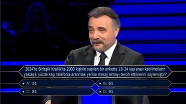 2024'te Birleşik Krallık'ta 2000 kişiyle yapılan bir ankette 18-34 yaş arası katılımcıların yaklaşık yüzde kaçı telefonla aranmak yerine mesaj almayı