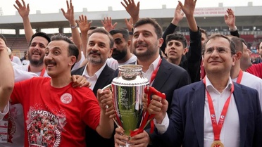 Batman Petrolspor'da şampiyonluk coşkusu