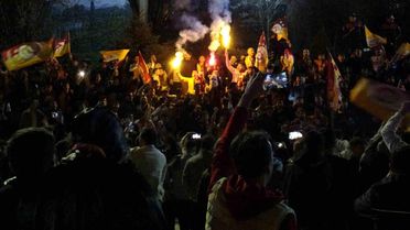 Galatasaray Şampiyon, Erzurum'da Kutlama Coşkusu
