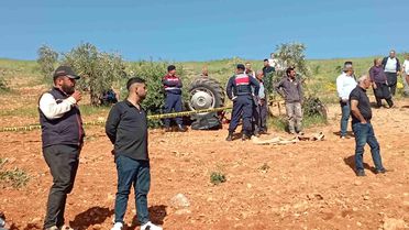 Traktör Devrildi, Çiftçi Hayatını Kaybetti