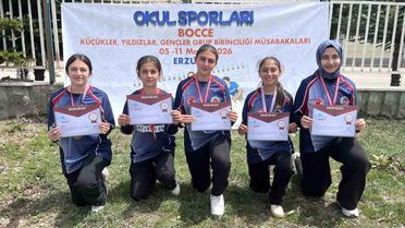 Gökçedere Ortaokulu Yıldız Kız Bocce Takımı Türkiye Şampiyonası'na Katılmaya Hak Kazandı