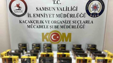 Samsun'da Kaçak Sigara Operasyonu
